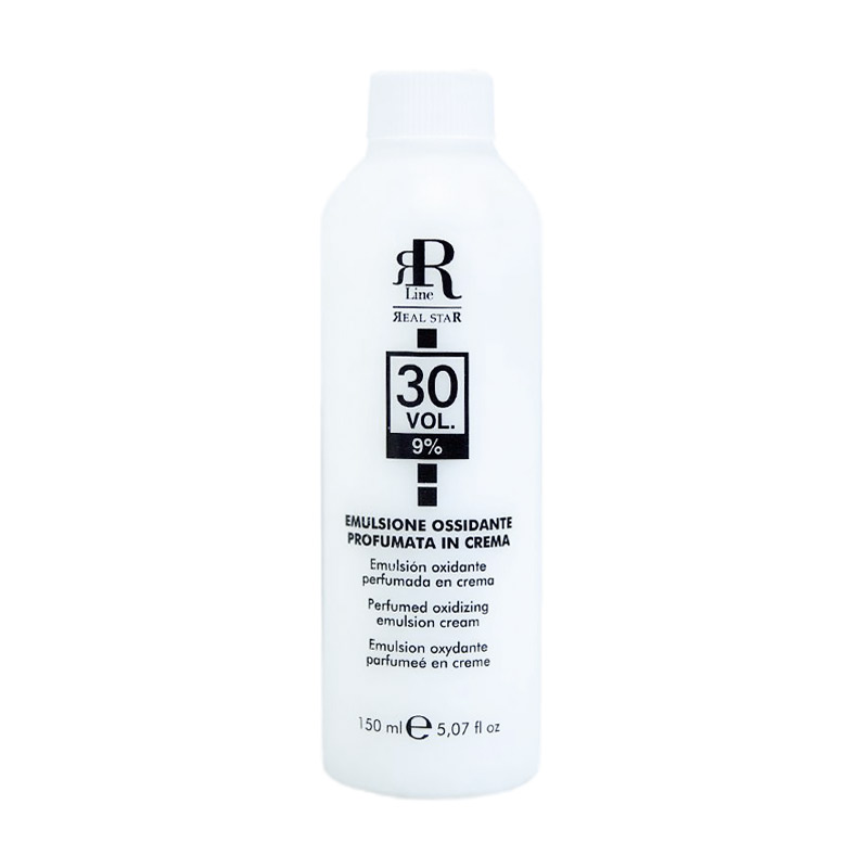 Парфумована окислювальна емульсія для фарбування RR Line Perfumed Oxidizing Emulsion Cream 9% (30 Vol), 150 мл