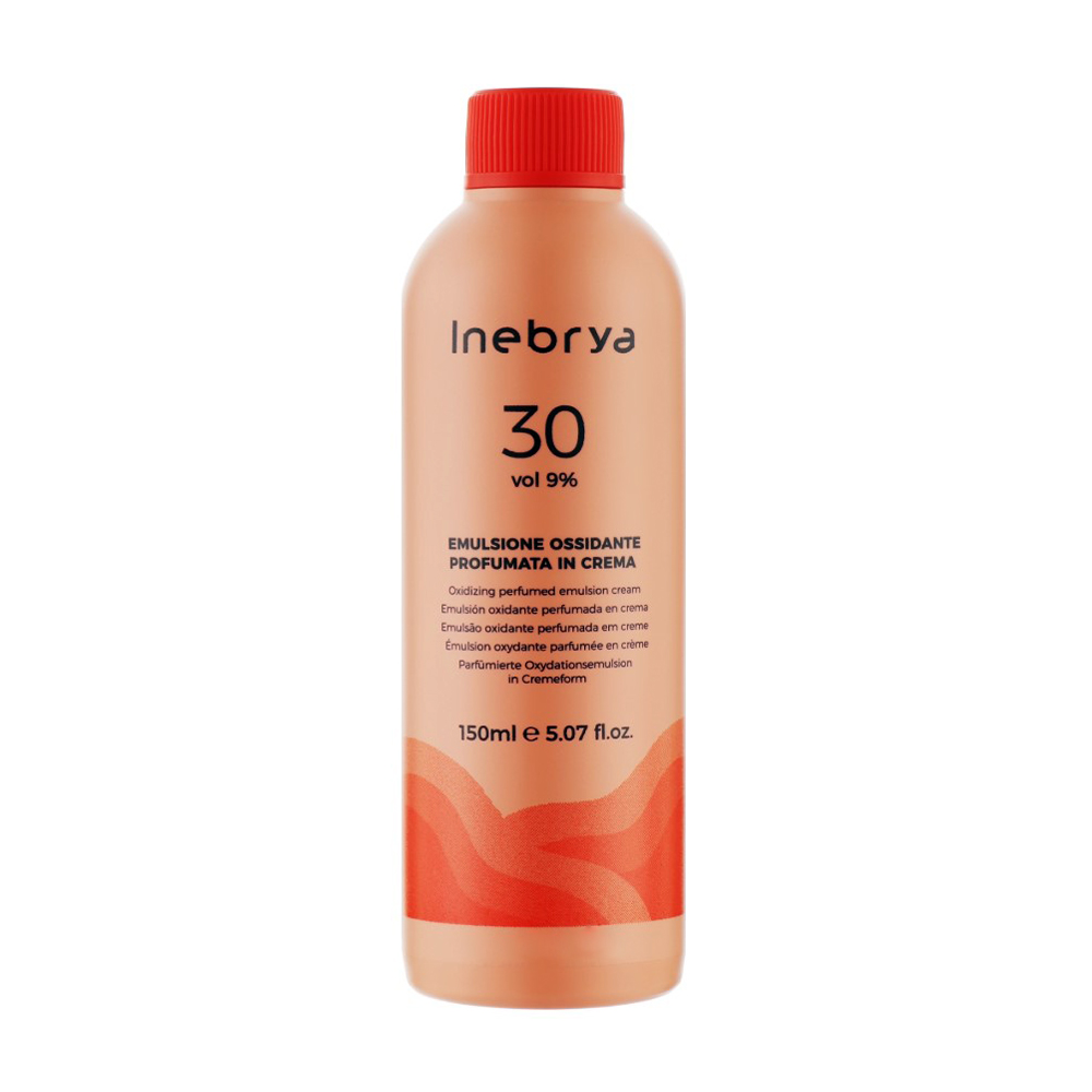 Парфумована окислювальна емульсія Inebrya Color 30 Vol Oxidizing Perfumed Emulsion Cream, 9%, 150 мл